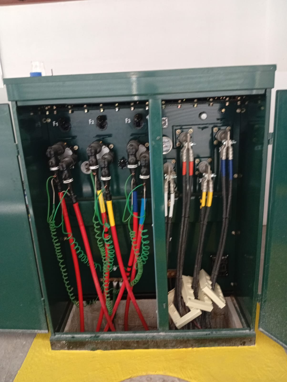 Gabinete de conexiones solares